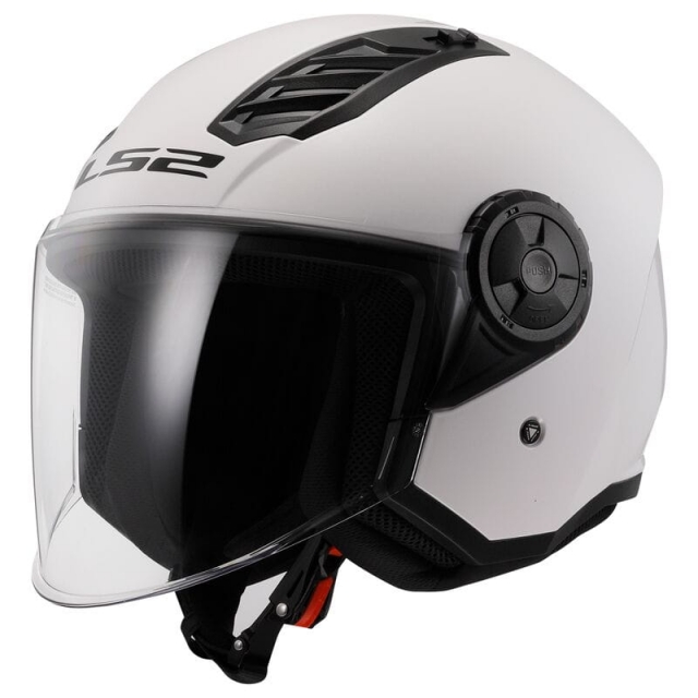 KASK LS2 OF616 AIRFLOW II SOLID GLOSS WHITE L